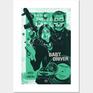 Baby Driver Posters and Art